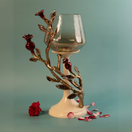 Anarkali floral candlestand