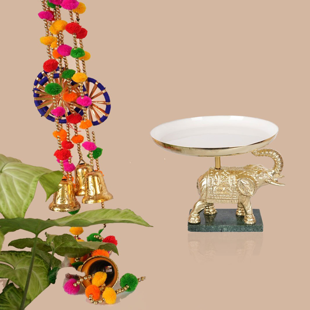 HummingCrafts elephant jwel holder